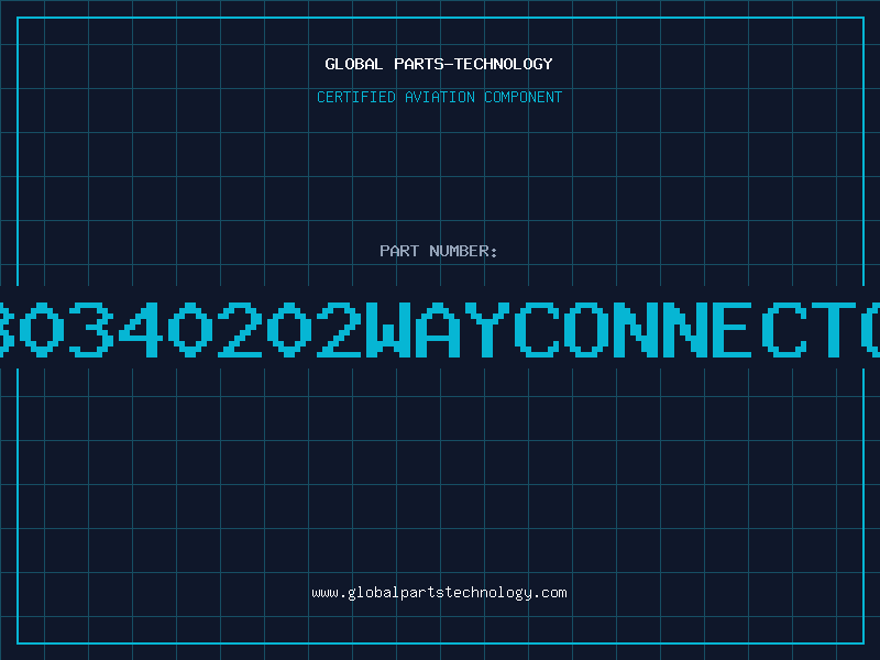 Aviation Part 230340202WAYCONNECTOR