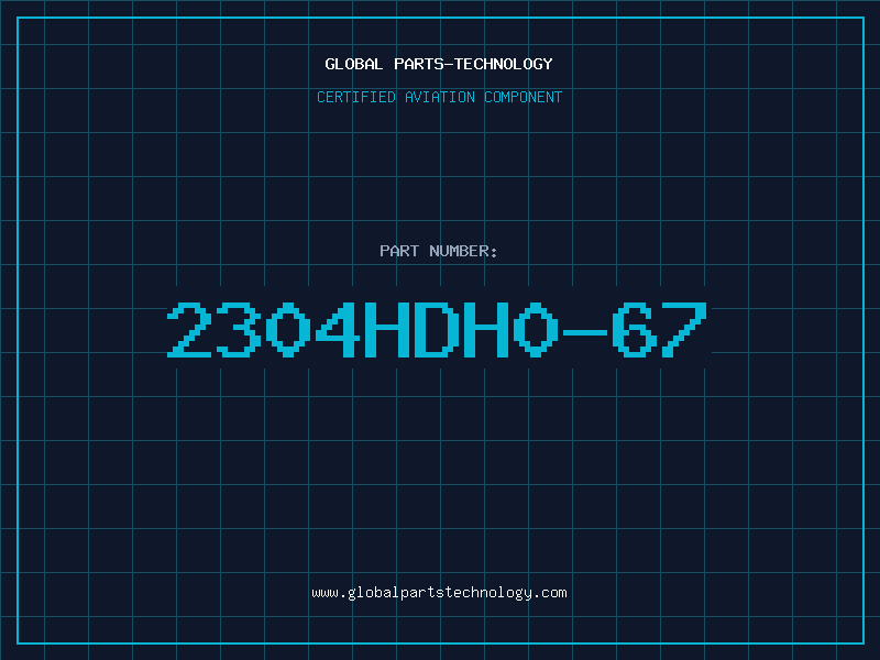 Aviation Part 2304HDH0-67