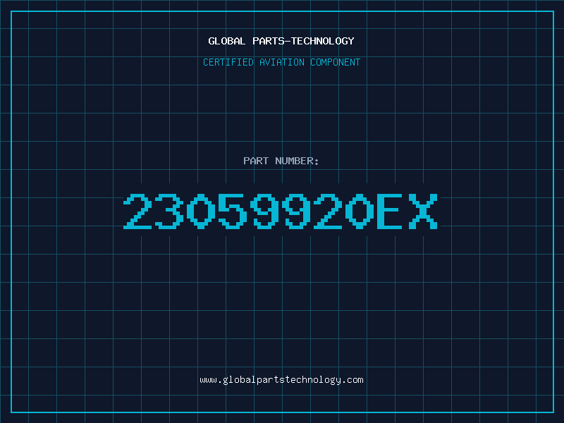 Aviation Part 23059920EX