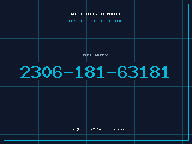 Aviation Part 2306-181-63181