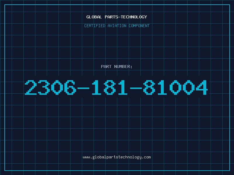Aviation Part 2306-181-81004