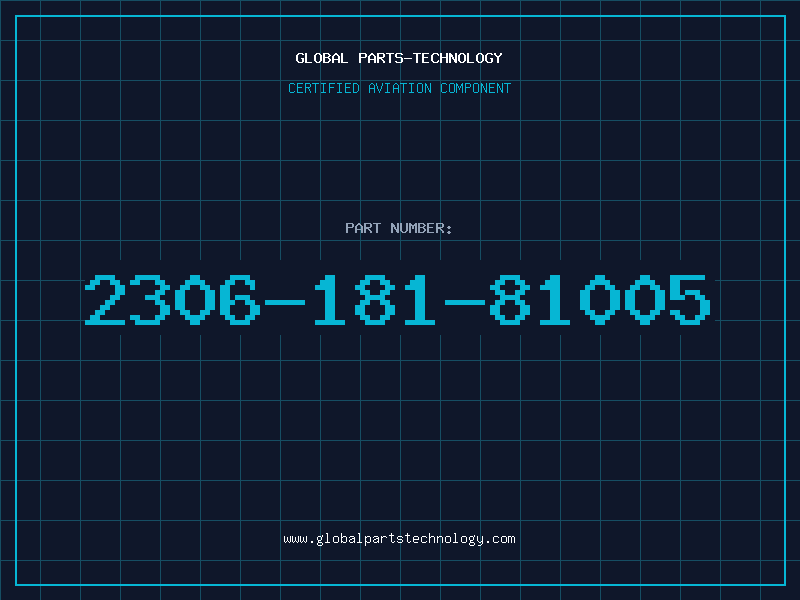 Aviation Part 2306-181-81005