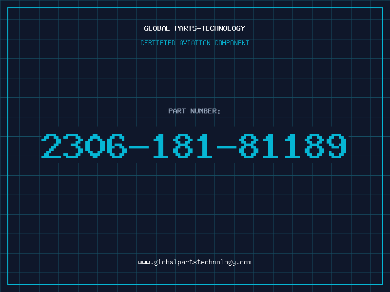 Aviation Part 2306-181-81189