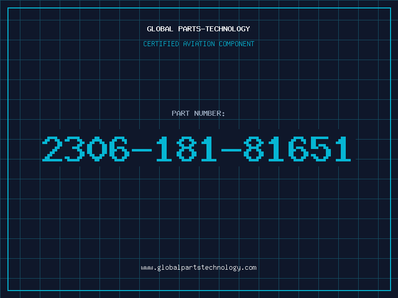 Aviation Part 2306-181-81651