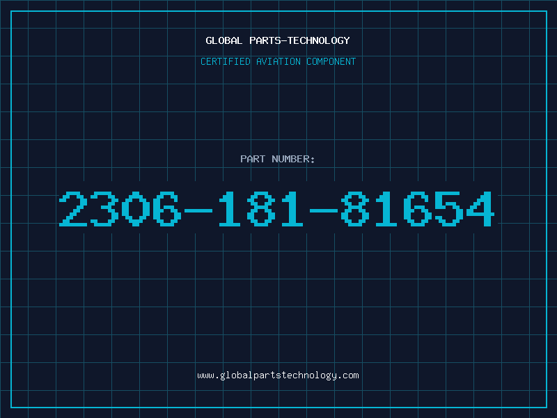 Aviation Part 2306-181-81654