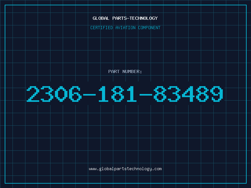 Aviation Part 2306-181-83489