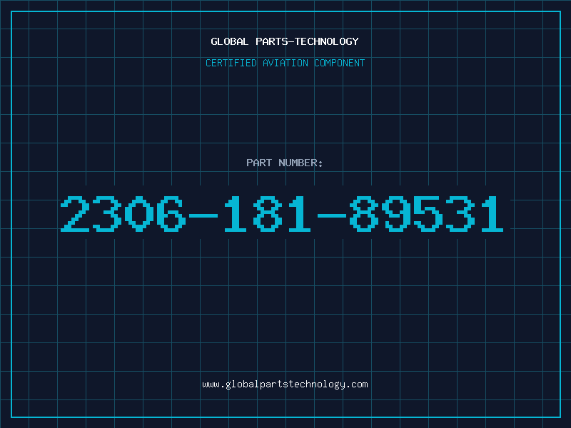 Aviation Part 2306-181-89531