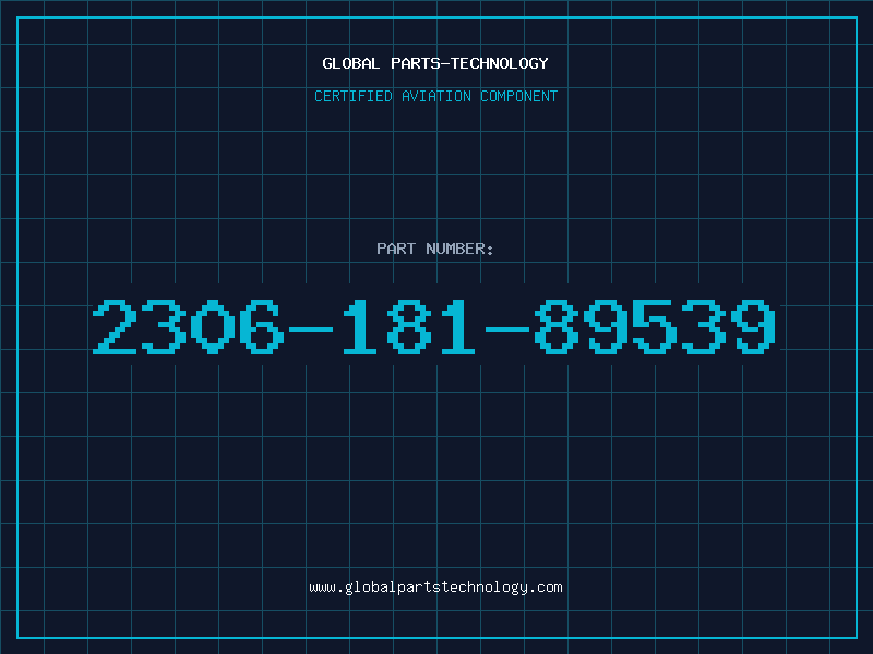 Aviation Part 2306-181-89539