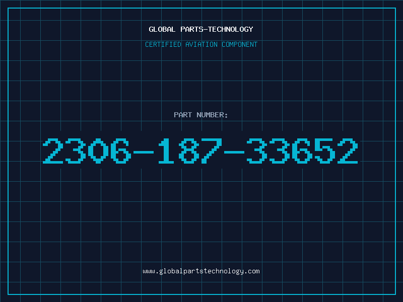 Aviation Part 2306-187-33652
