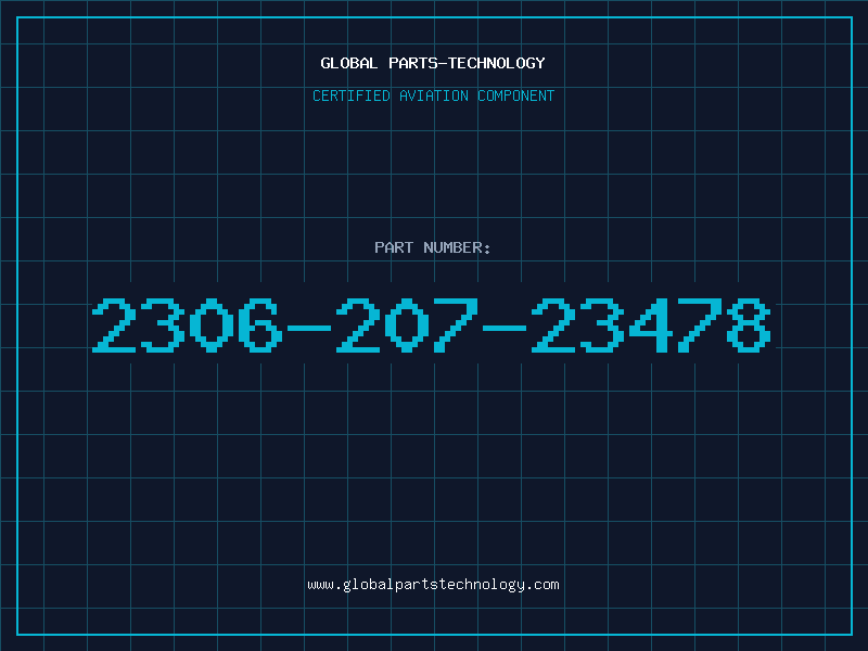 Aviation Part 2306-207-23478