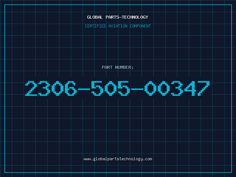 Aviation Part 2306-505-00347
