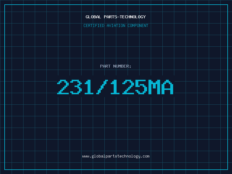 Aviation Part 231/125MA