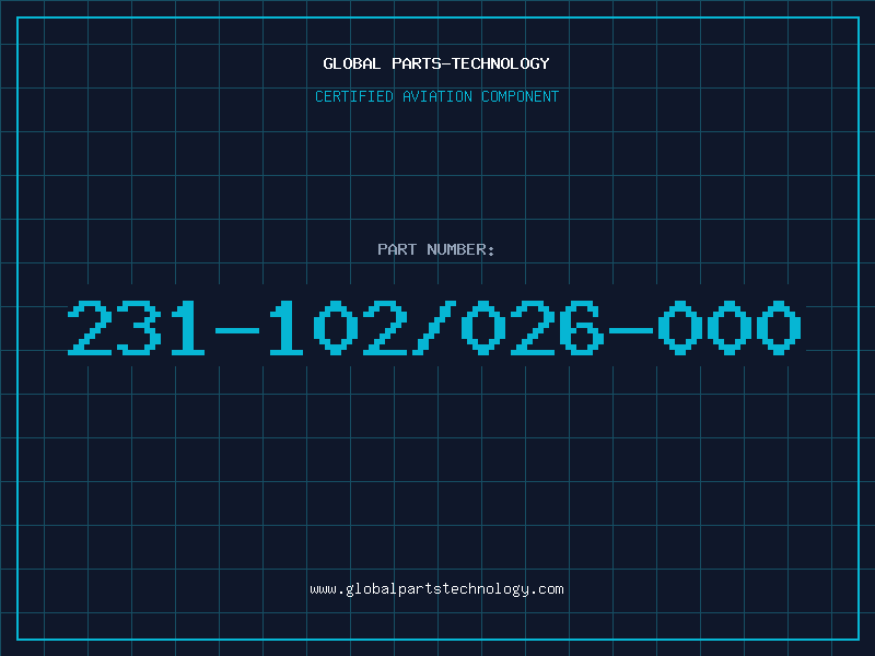 Aviation Part 231-102/026-000