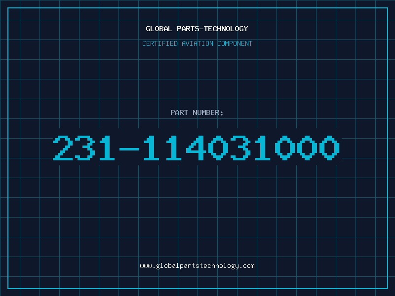 Aviation Part 231-114031000