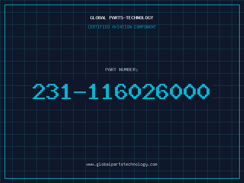 Aviation Part 231-116026000