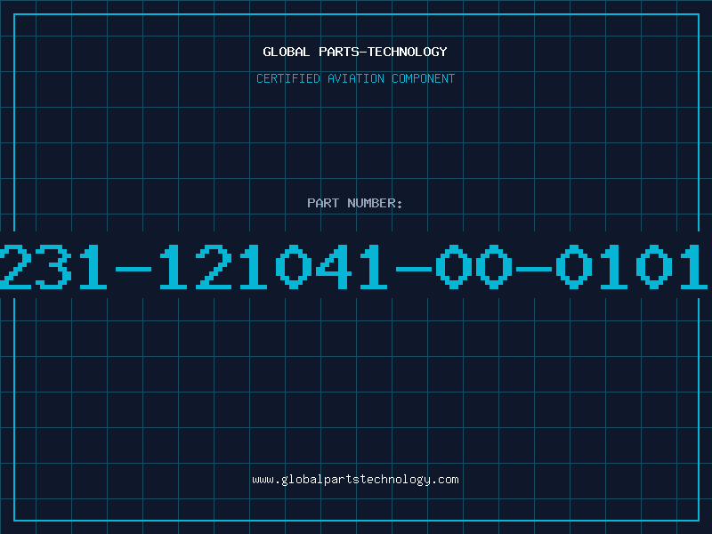 Aviation Part 231-121041-00-0101