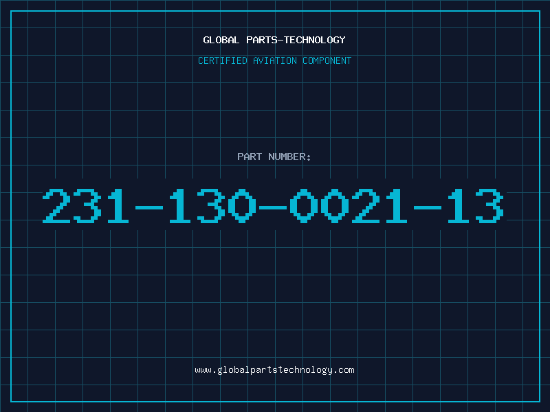 Aviation Part 231-130-0021-13