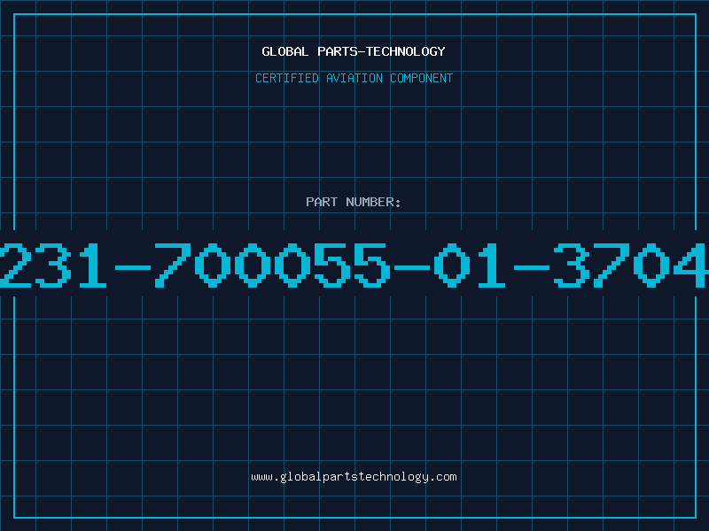 Aviation Part 231-700055-01-3704