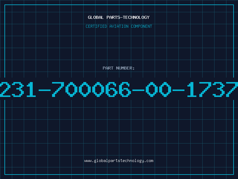 Aviation Part 231-700066-00-1737