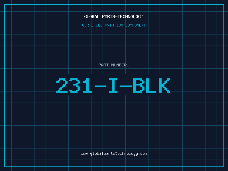 Aviation Part 231-I-BLK