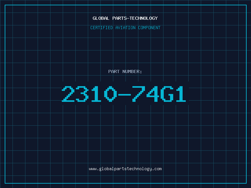 Aviation Part 2310-74G1