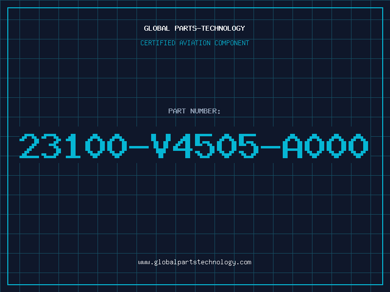 Aviation Part 23100-V4505-A000
