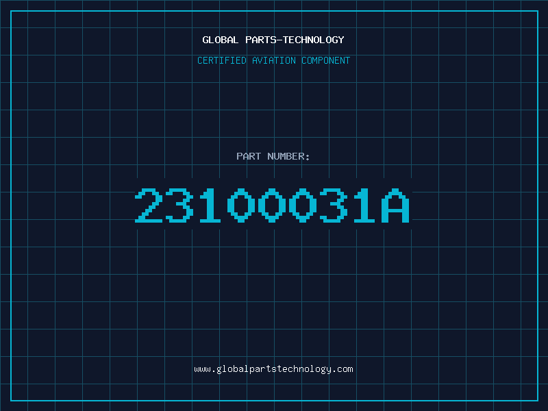 Aviation Part 23100031A