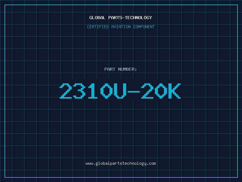 Aviation Part 2310U-20K
