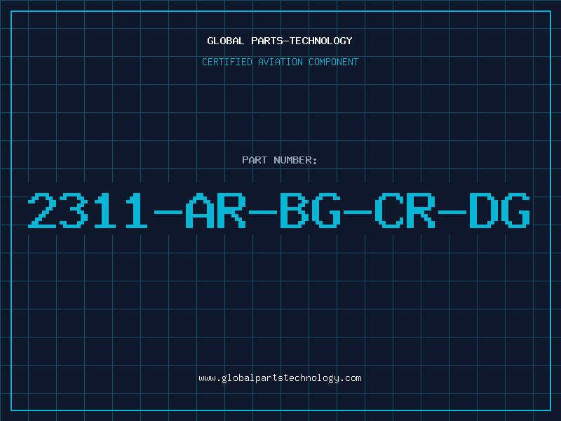 Aviation Part 2311-AR-BG-CR-DG