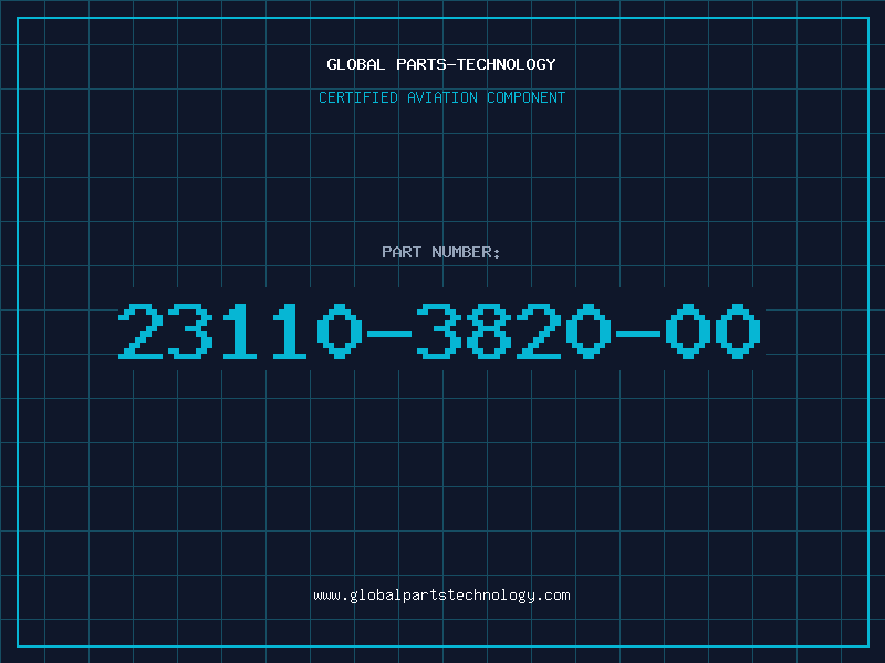 Aviation Part 23110-3820-00