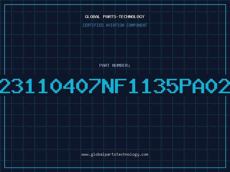 Aviation Part 23110407NF1135PA02