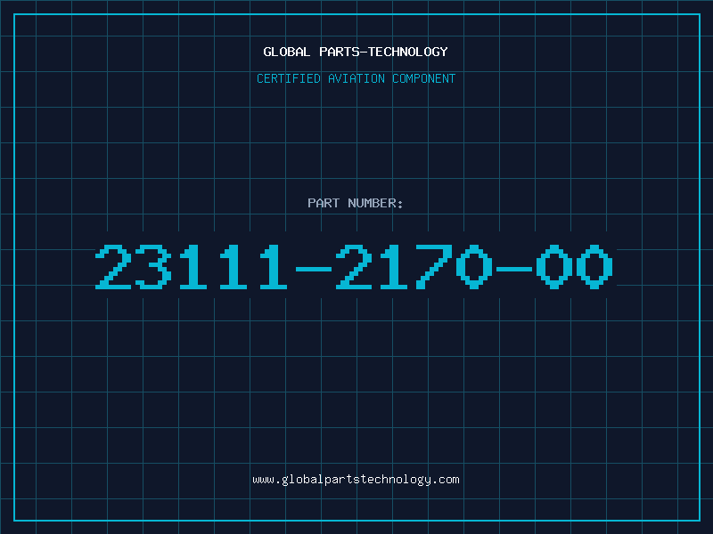 Aviation Part 23111-2170-00