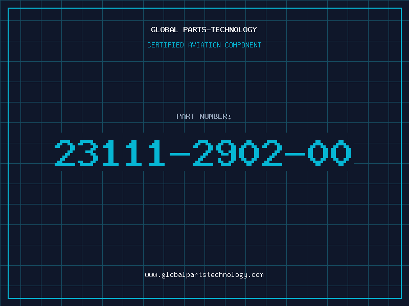 Aviation Part 23111-2902-00