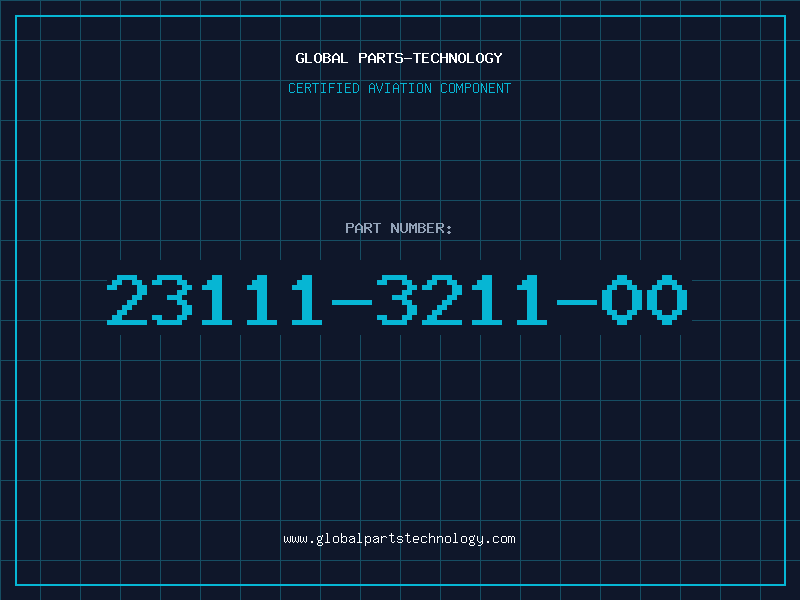 Aviation Part 23111-3211-00