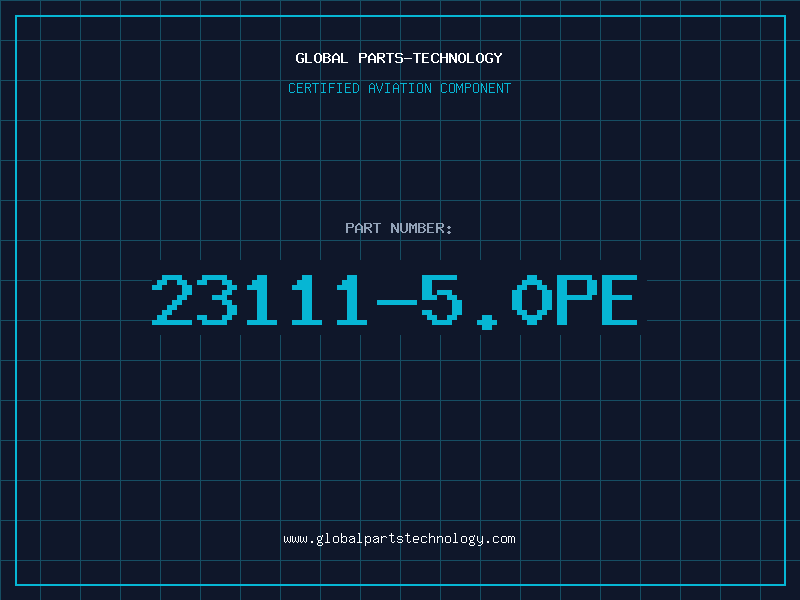 Aviation Part 23111-5.0PE