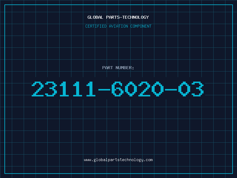 Aviation Part 23111-6020-03