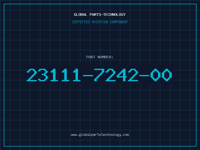 Aviation Part 23111-7242-00