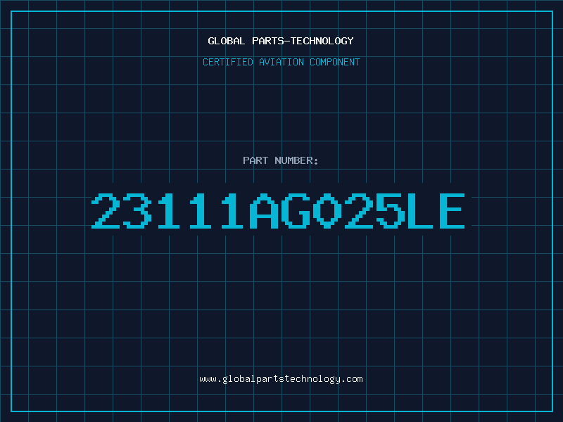 Aviation Part 23111AG025LE