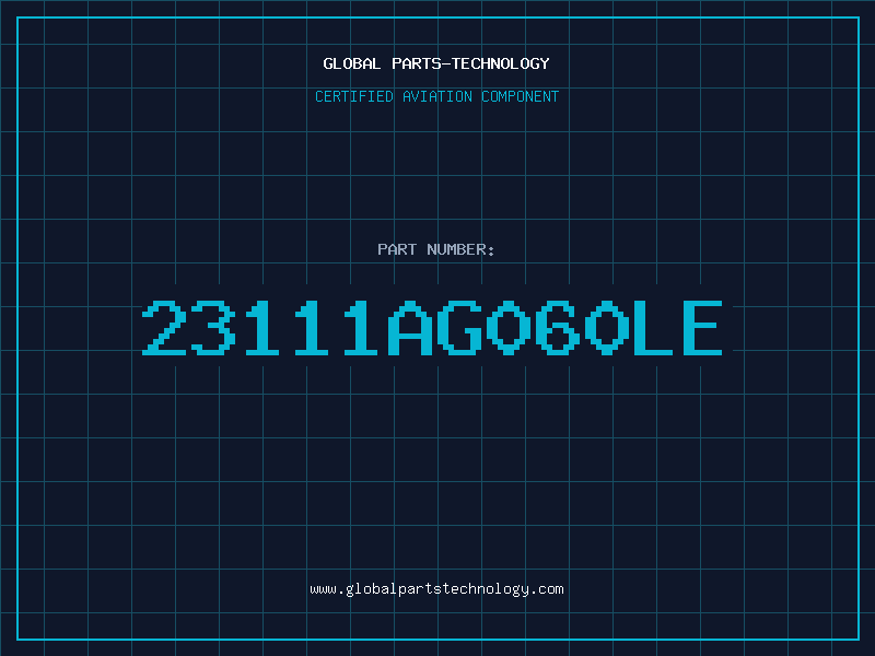Aviation Part 23111AG060LE