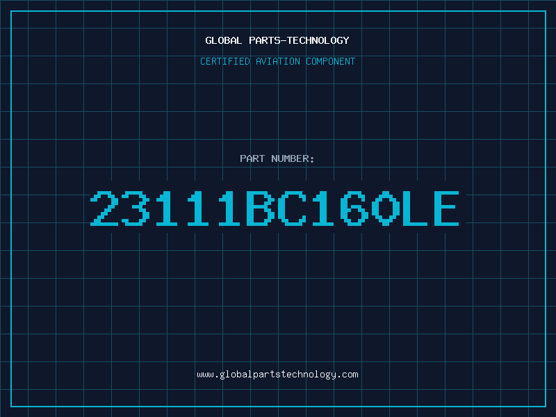 Aviation Part 23111BC160LE