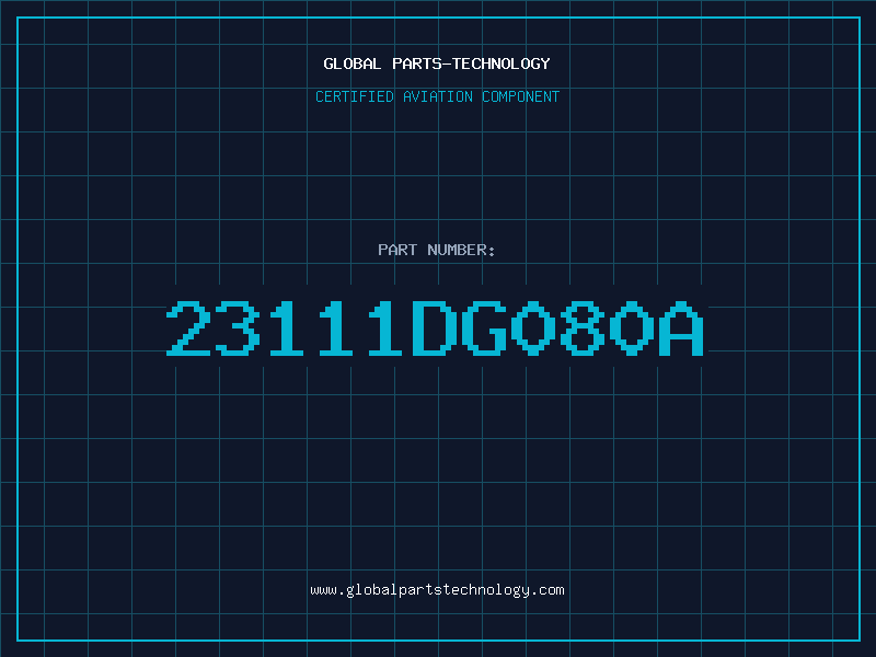 Aviation Part 23111DG080A