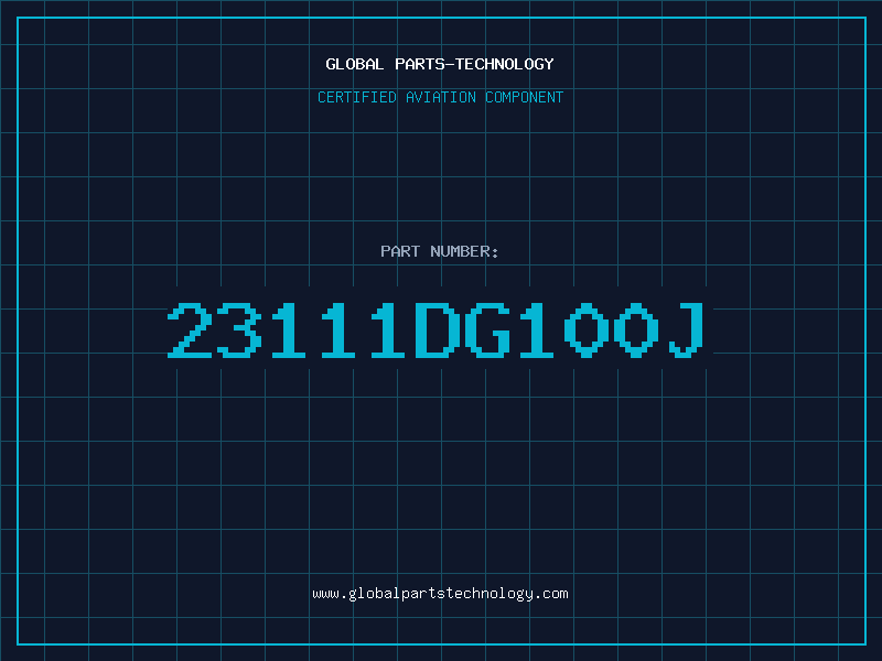 Aviation Part 23111DG100J