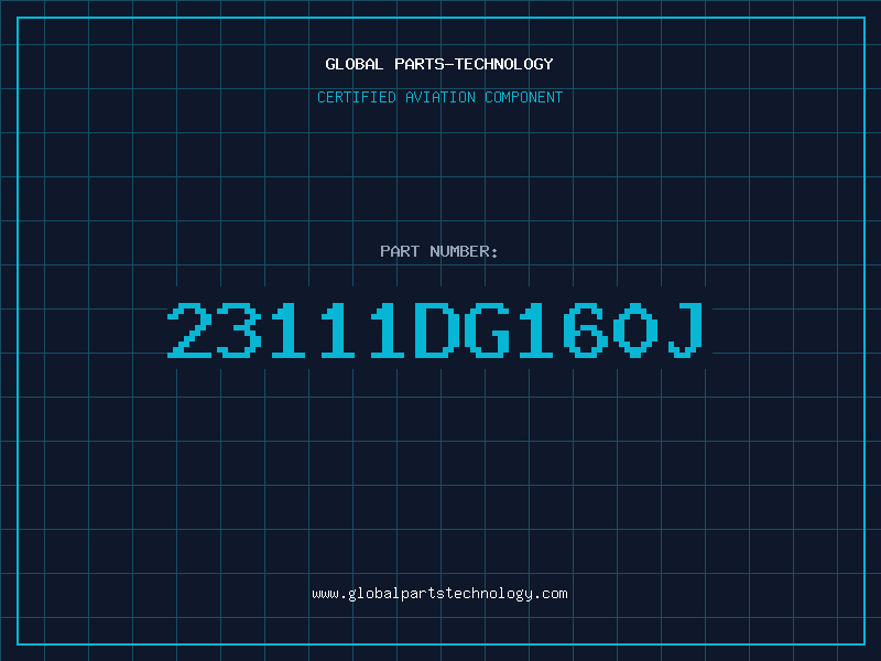 Aviation Part 23111DG160J