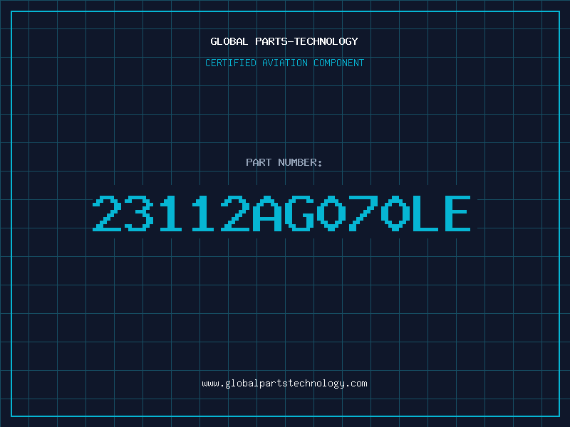 Aviation Part 23112AG070LE