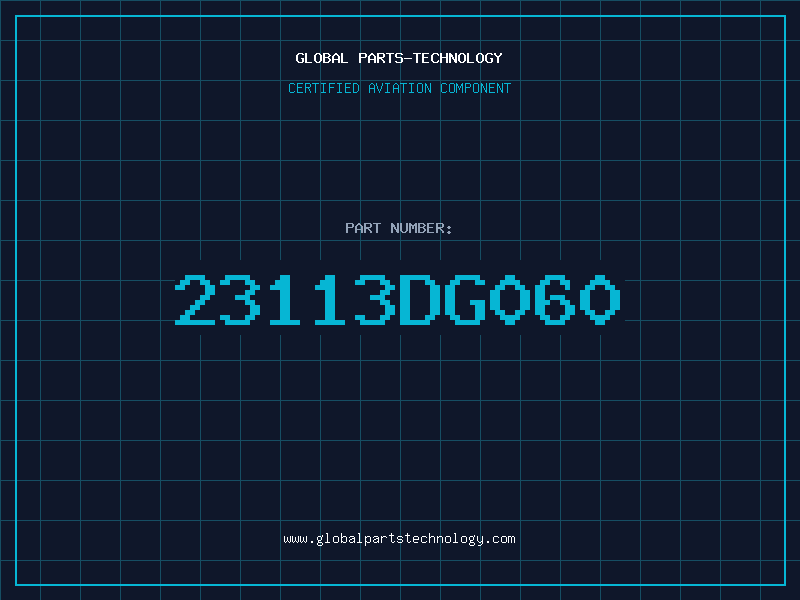 Aviation Part 23113DG060