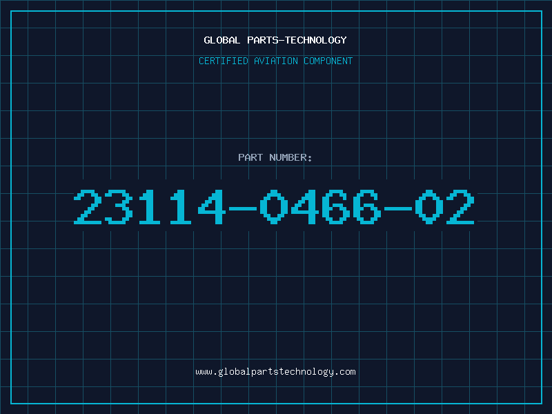 Aviation Part 23114-0466.02