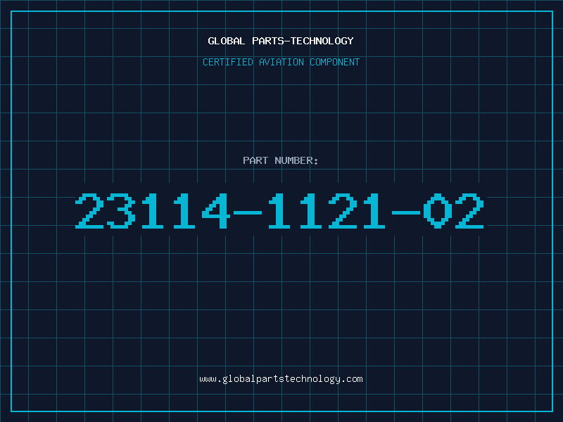 Aviation Part 23114-1121-02