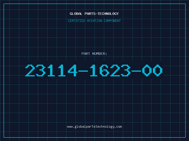 Aviation Part 23114-1623-00
