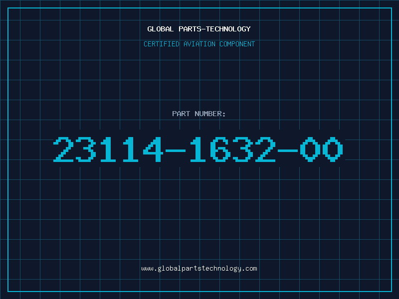 Aviation Part 23114-1632-00