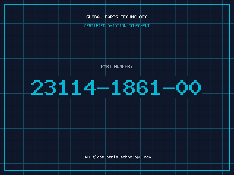 Aviation Part 23114-1861-00